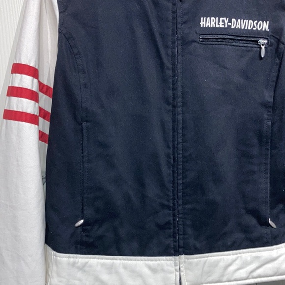 Harley Davidson Jacket Women’s Size XL HD Highway 1 Jacket Vintage Biker Jacket - Picture 3 of 16
